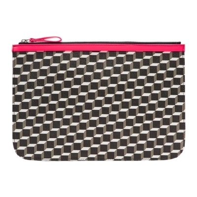 Pierre Hardy Pink Large Cube Pouch