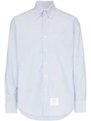 Thom Browne Long-sleeve Shirt In Blue