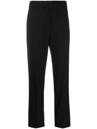 Brunello Cucinelli Cigarette Trousers In Black