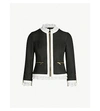 Ted Baker Ennio Cropped Woven Jacket In Black