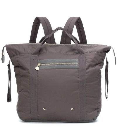 Stella Mccartney Diaper Bag Backpack In Grey