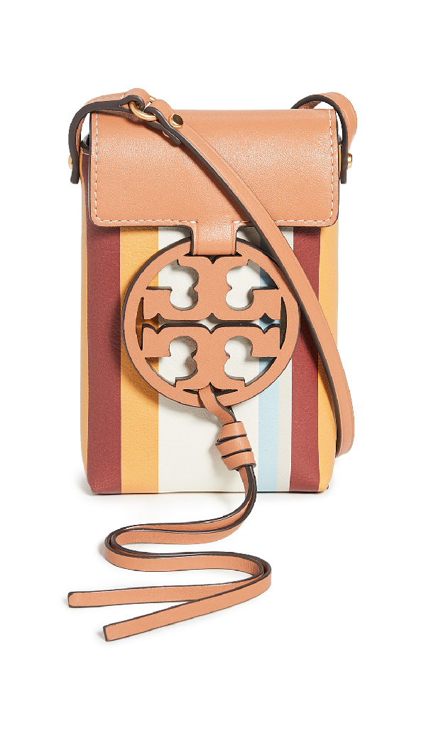 Tory Burch Miller Leather Phone Crossbody Bag