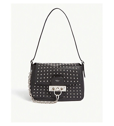 Mulberry Keeley Mini Studded Leather Shoulder Bag In Black