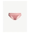 Calvin Klein Seductive Comfort Stretch-lace And Jersey Briefs In Dr8  Wander