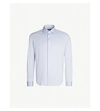 Corneliani Regular-fit Cotton-jersey Shirt In Sky