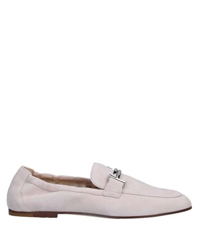 Tod's Loafers In Light Pink