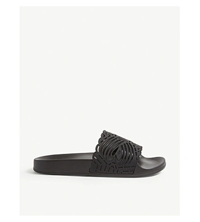Ted Baker Issley Cutout Sliders In Black