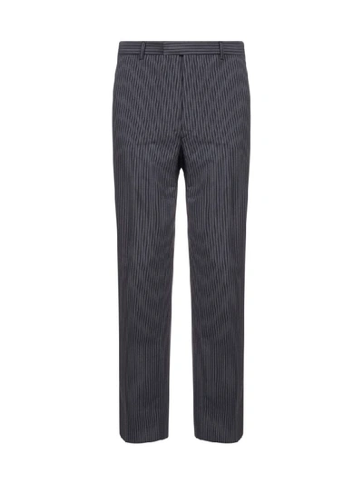 Prada Trousers In Asfalto