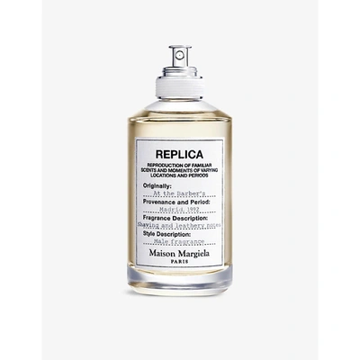 Maison Margiela Replica At The Barbers Eau De Toilette 100ml In Transparent