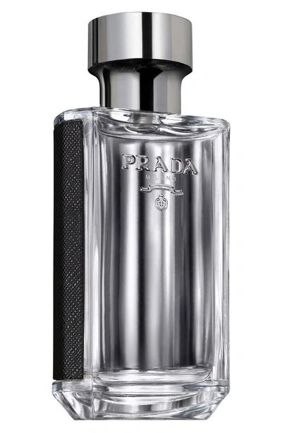 Prada L'homme Eau De Toilette 3.4 Oz. In Metallic