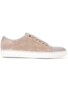 Lanvin Toe-capped Sneakers In Neutrals