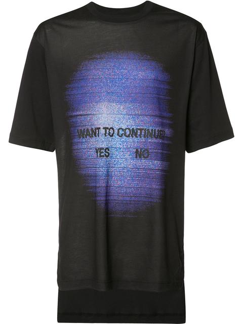 Y-3 Want To Continue T-shirt | ModeSens
