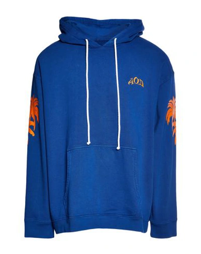 Adaptation Hooded Sweatshirt In Blue