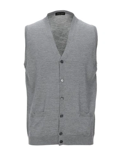 Roberto Collina Cardigans In Grey