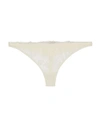 Heidi Klum Intimates Thongs In Ivory