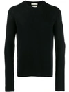 Bottega Veneta Long Sleeved Sweatshirt In Black