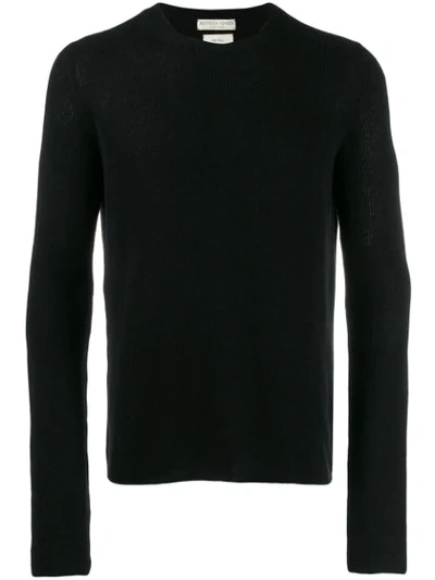 Bottega Veneta Long Sleeved Sweatshirt In Black