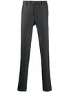 Incotex Smart Suit Trousers In Black
