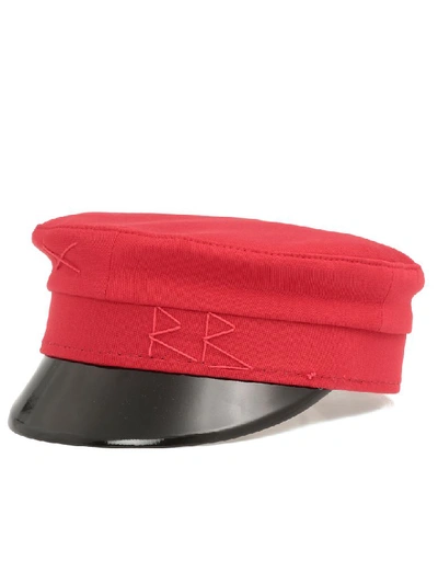 Ruslan Baginskiy Baker Boy Cap In Red