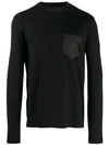 Prada Relaxed Fit Sweatshirt In Black