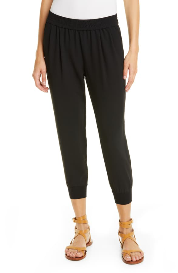 Joie Hedia Slouchy Trouser Pant - S - Also In: M, Xs, L In Caviar ...