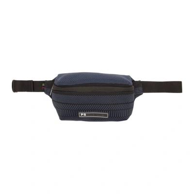 Ps By Paul Smith Blue Motor Pouch In 41 Blue