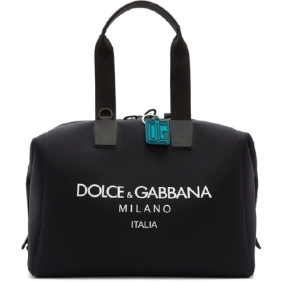 Dolce & Gabbana Dolce And Gabbana Black Technical Palermo Bag In Hnii7 Nero