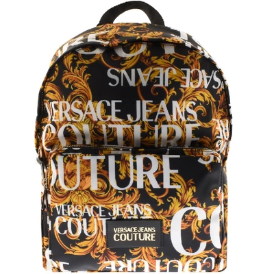 Versace Jeans Couture Baroque Backpack Black