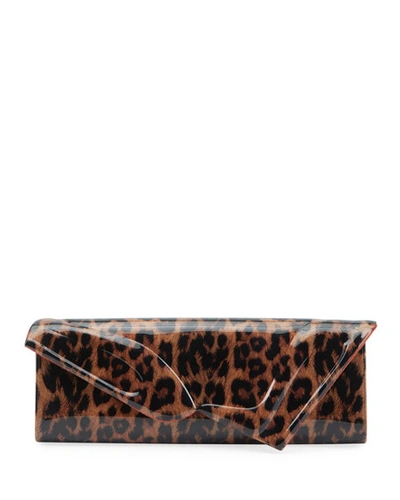 Christian Louboutin So Kate Leopard Baguette Clutch Bag