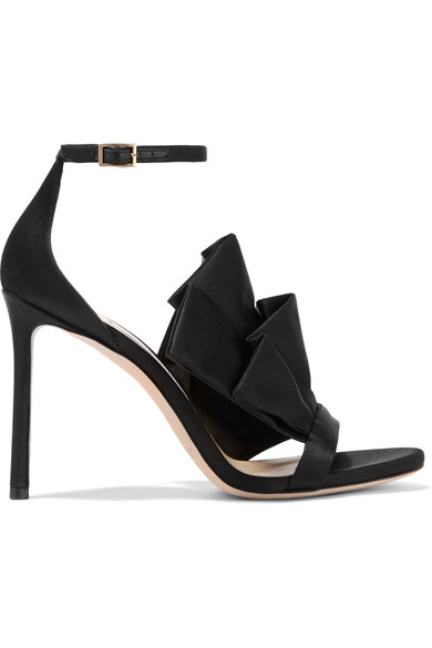 jimmy choo satin sandals