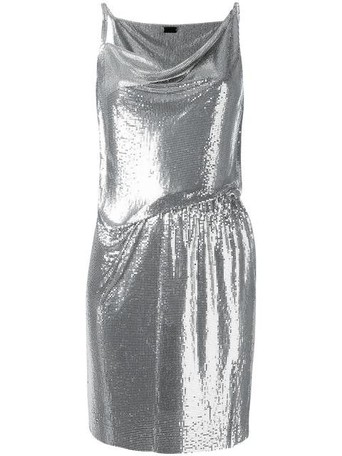Paco Rabanne - Draped Mini Dress | ModeSens