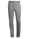 Pt01 Traveller Slim Stretch Techno Plain Weave Pants In Dark Grey