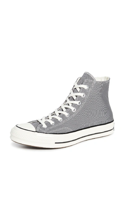 Converse Chuck Taylor All Star High-top Sneaker (unisex) In Wolf Grey/natur
