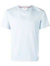 Thom Browne Relaxed Jersey Tee In Blue