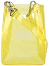 Nana-nana Mini A6 Tote Bag In Yellow