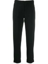 P.a.r.o.s.h Parosh Slim-fit Trousers In Black