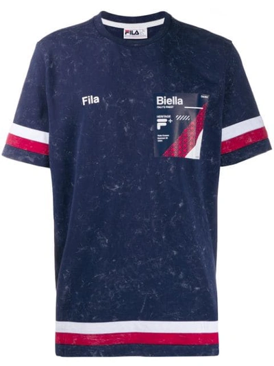 Fila Guilo T-shirt In Blue