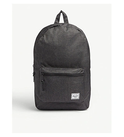 Herschel Supply Co Settlement Backpack In Black Crosshatch