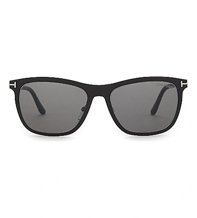 Tom Ford Alasdhair Square-frame Sunglasses In Black
