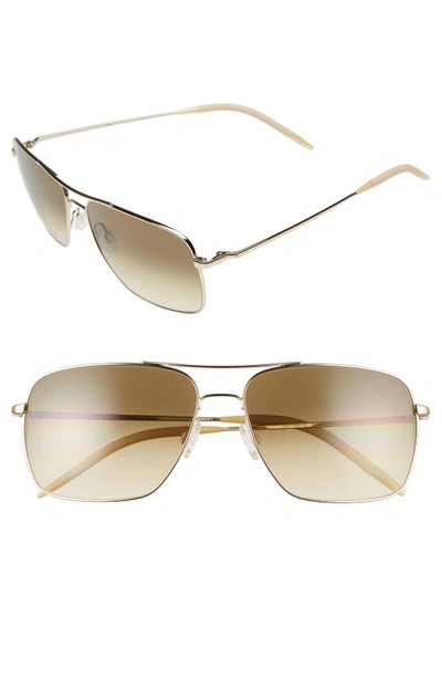 Oliver Peoples Clifton Photochromic Sunglasses, Gold