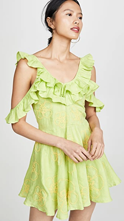 All Things Mochi Nadine Dress In Green