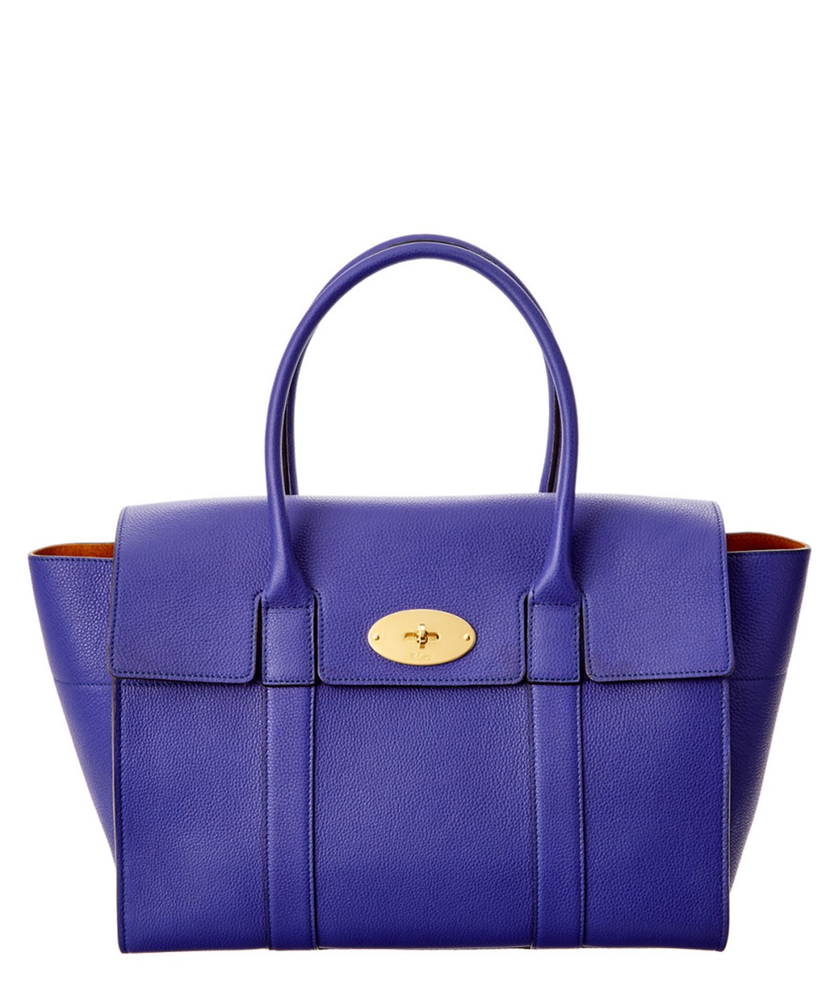 mulberry bayswater grained leather tote