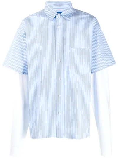 Rassvet Double Sleeves Shirt In White