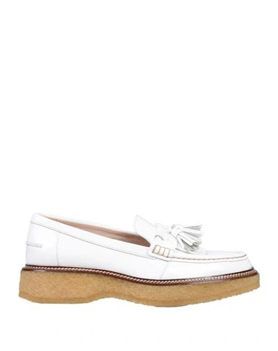 Tod's Loafers In White