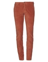 Briglia 1949 Casual Pants In Rust