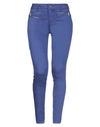 Liu •jo Casual Pants In Bright Blue