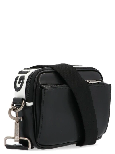 Givenchy Mc3 Logo Crossbody Bag In Black