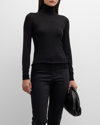 Loro Piana Featherweight Cashmere Turtleneck Sweater In Black