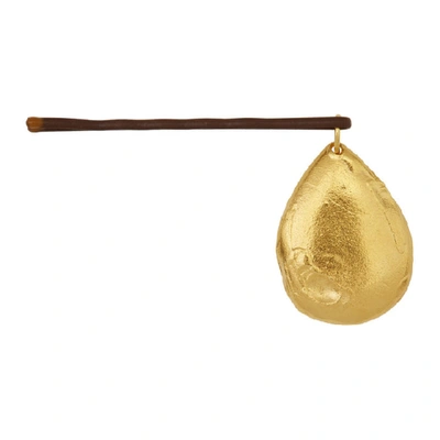 Alighieri The Glimmering Tear 24kt Gold-plated Hair Slide