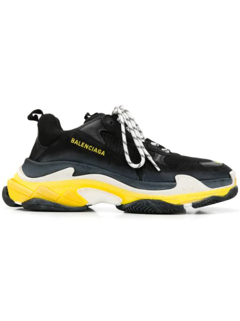 Limited Balenciaga Triple S Black Pink Premium Original